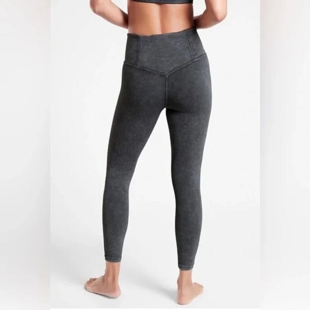 Athleta Elation Garment Dye 7/8 Tight Black Size Small - Picture 6 of 6